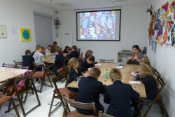 Kl. 1c w Muzeum Dialogu Kultur