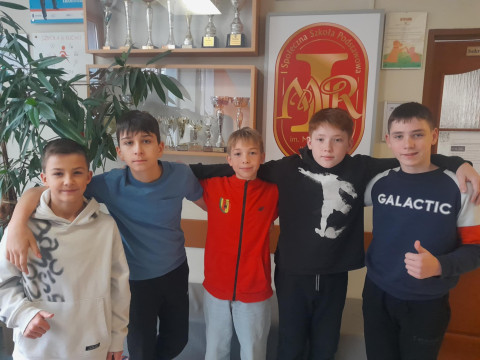 Nasz drużyna w Finałach Mistrzostwa Kielc w Mini Piłce Nożnej Chłopców