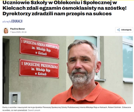 O nas w mediach: Echo Dnia Świętokrzyskie