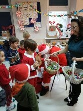 Mikołajkowy dzień w klasie 1a!