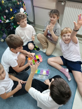 Kolorowy dzień w klasie 1a!