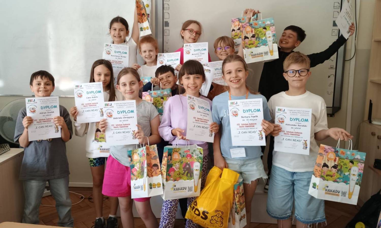 XIV Szkolny Konkursu Języka Angielskiego „I CAN READ”