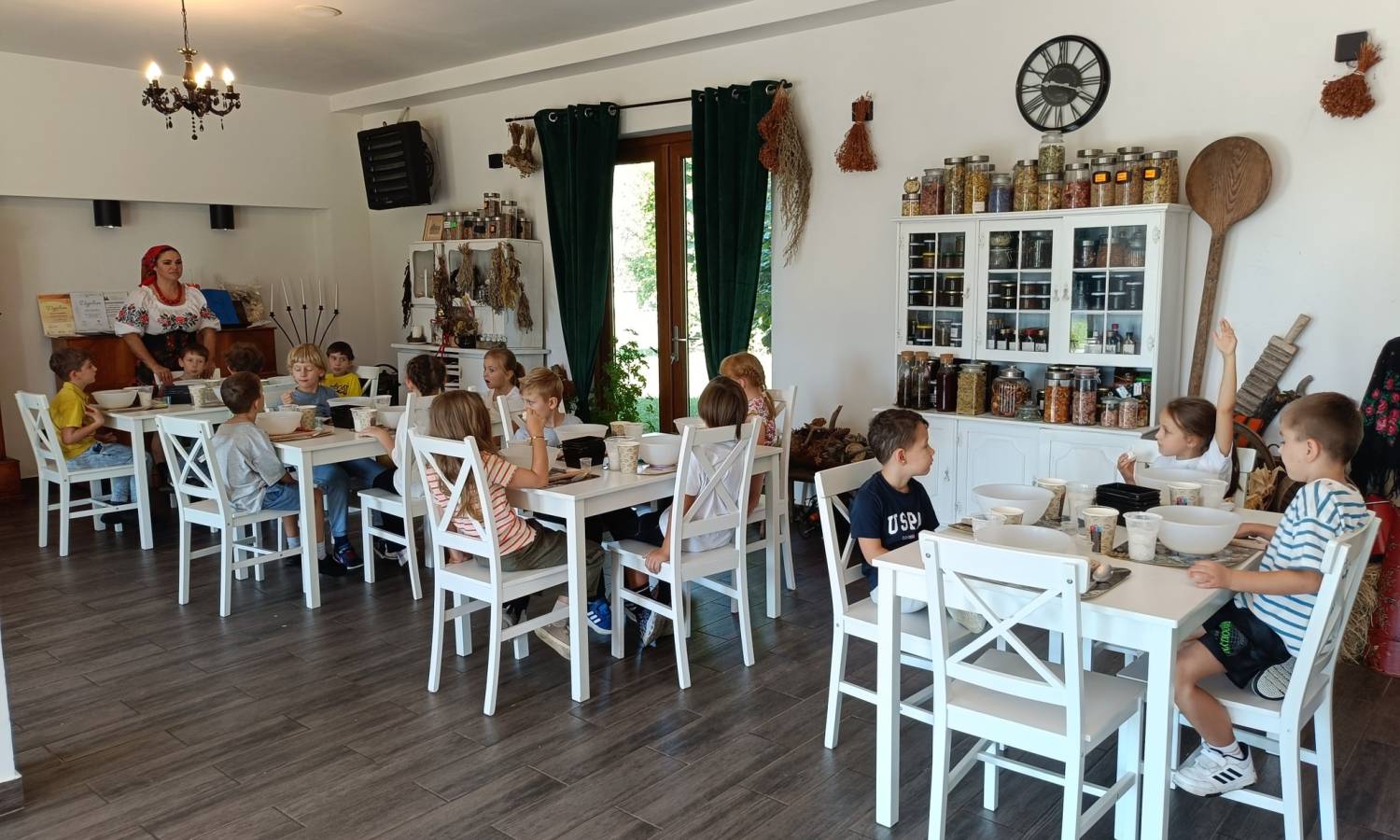 Klasa 1a w gospodarstwie „Głuchowskie Specjały”!