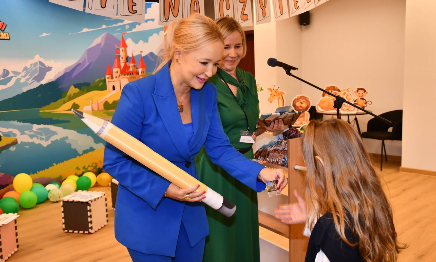 Uroczyste pasowanie na czytelnika