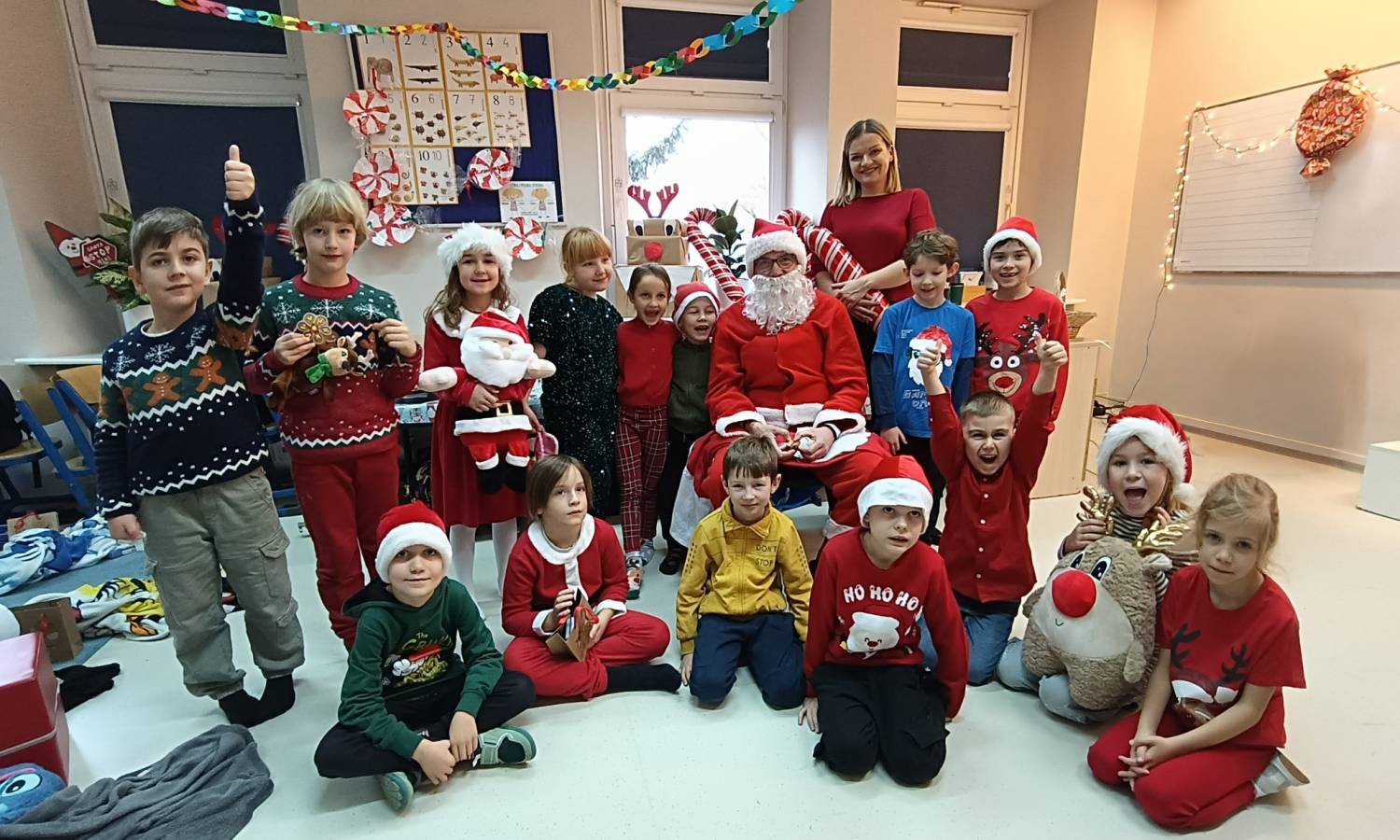 Mikołajkowy dzień w klasie 1a!